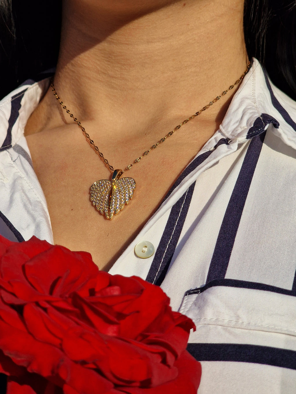 Naszyjnik anielskie skrzydła