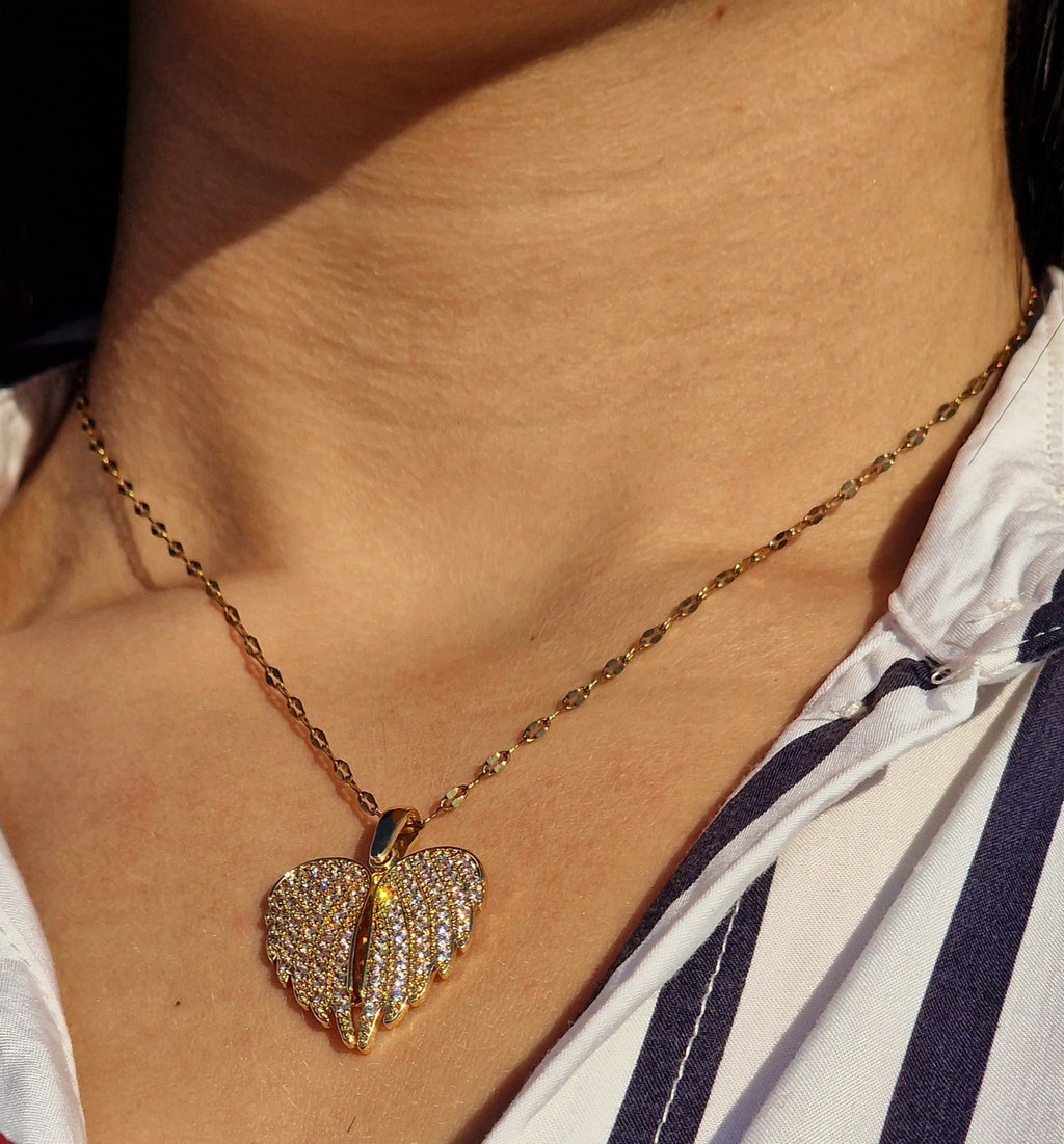 Naszyjnik anielskie skrzydła